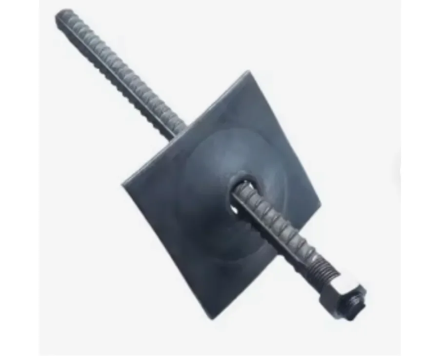 Ancla Rebar con placa y tuerca